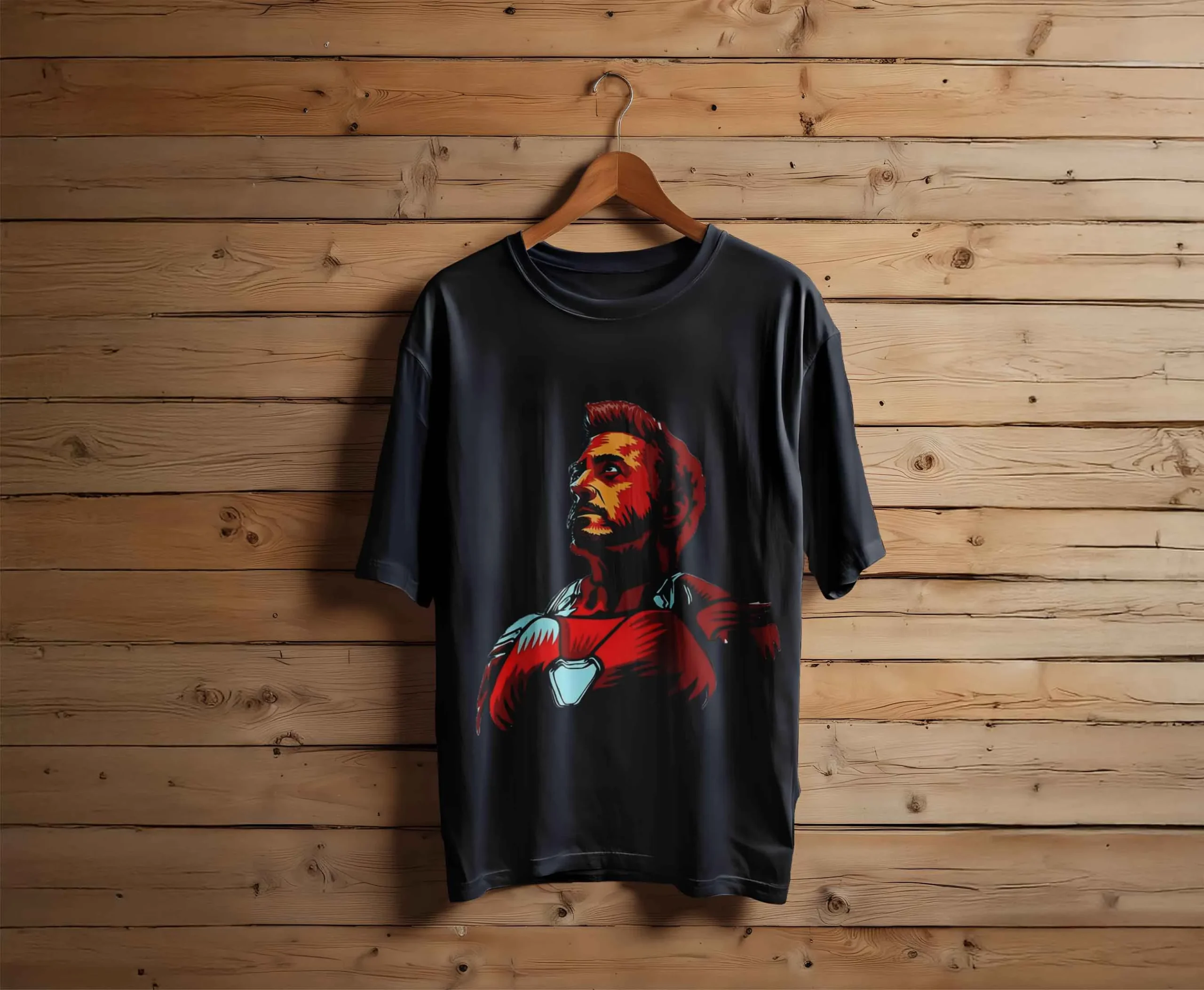 Iron Man Pop Culture Graphic T-Shirt